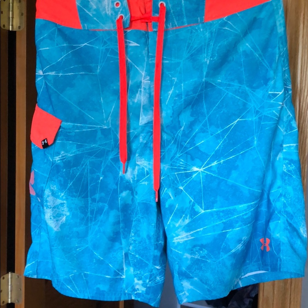 Under armour swim trunks